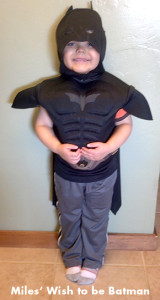 Miles as Batman
