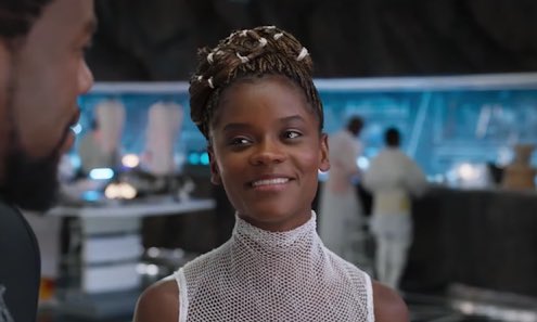 Black Panther - Shuir smiling
