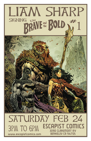 Liam SHarp Brave and the Bold